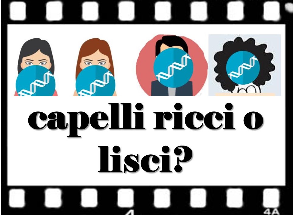 logo capelli ricci lisci video